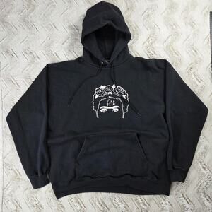 Black and white frida kahlo art class hoodie